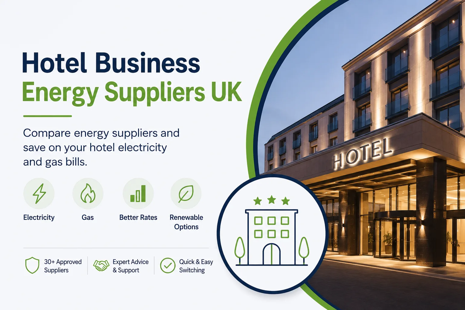 Hotel Business Energy Suppliers UK