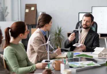 Client energy strategy consultation