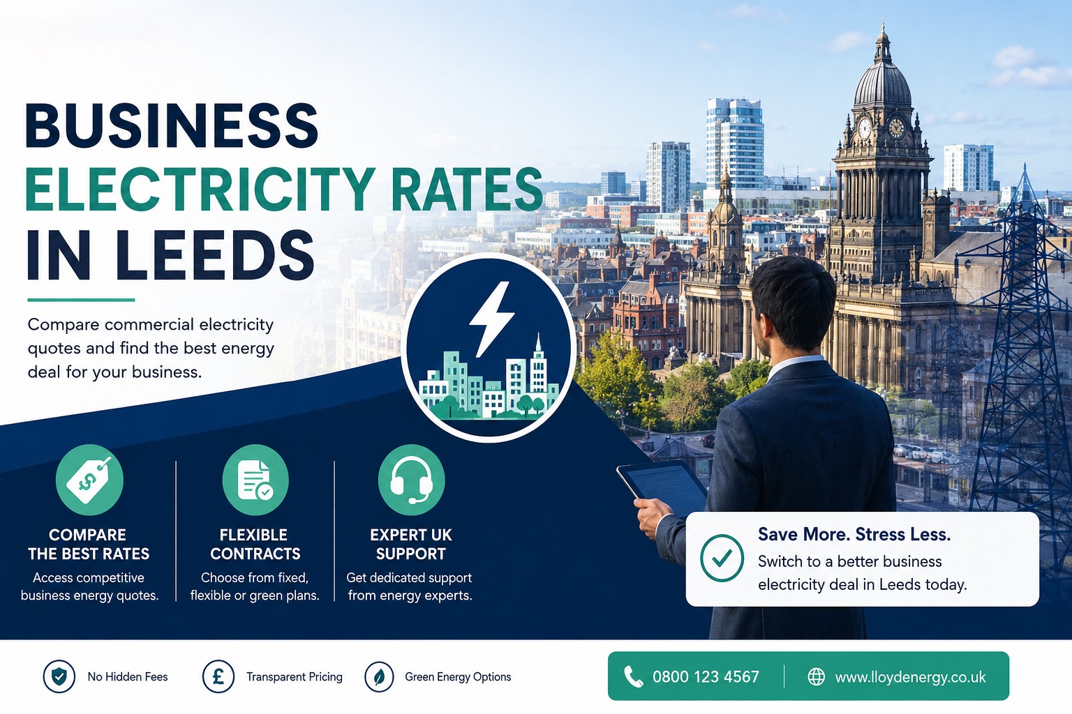 Business Electricity Rates in Leeds